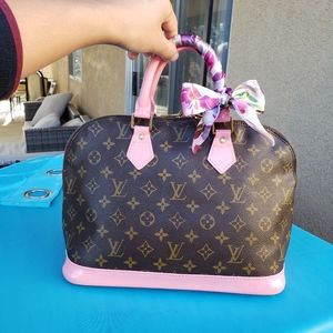 Customized Louis Vuitton Alma pm monogram